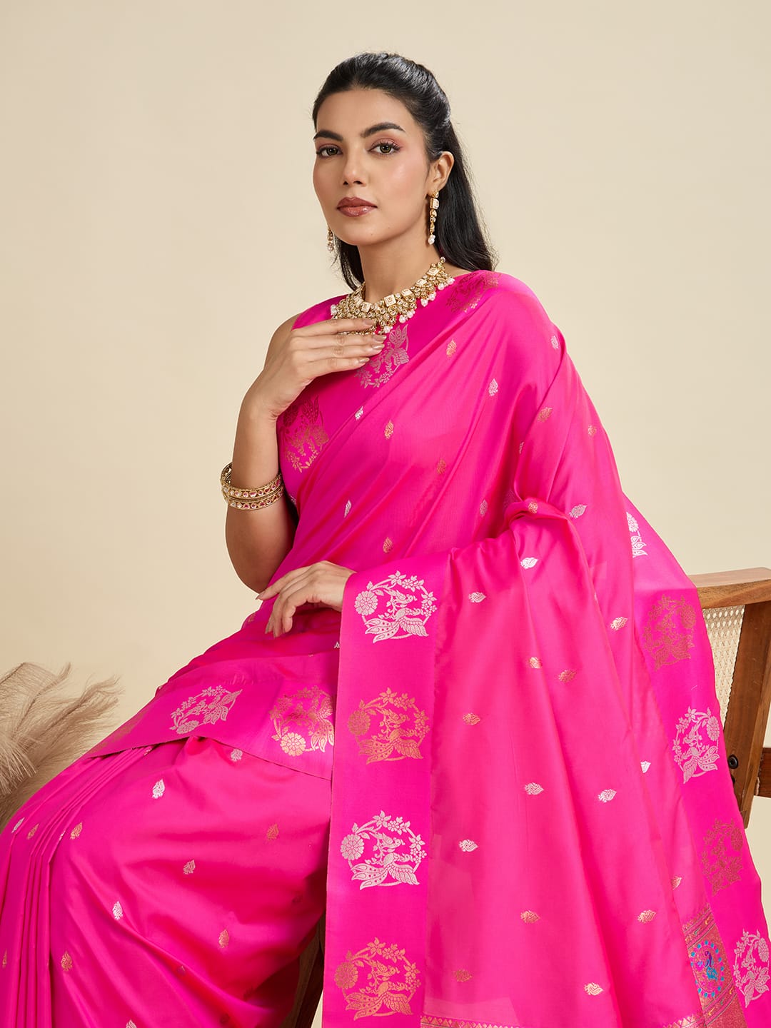 Utsav Aura (E) Ready To Wear Pocket Saree