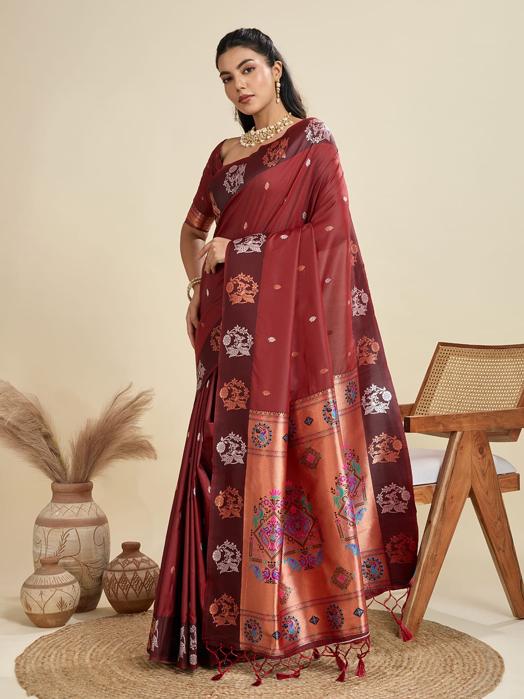 Utsav Aura (C) Ready To Wear Pocket Saree