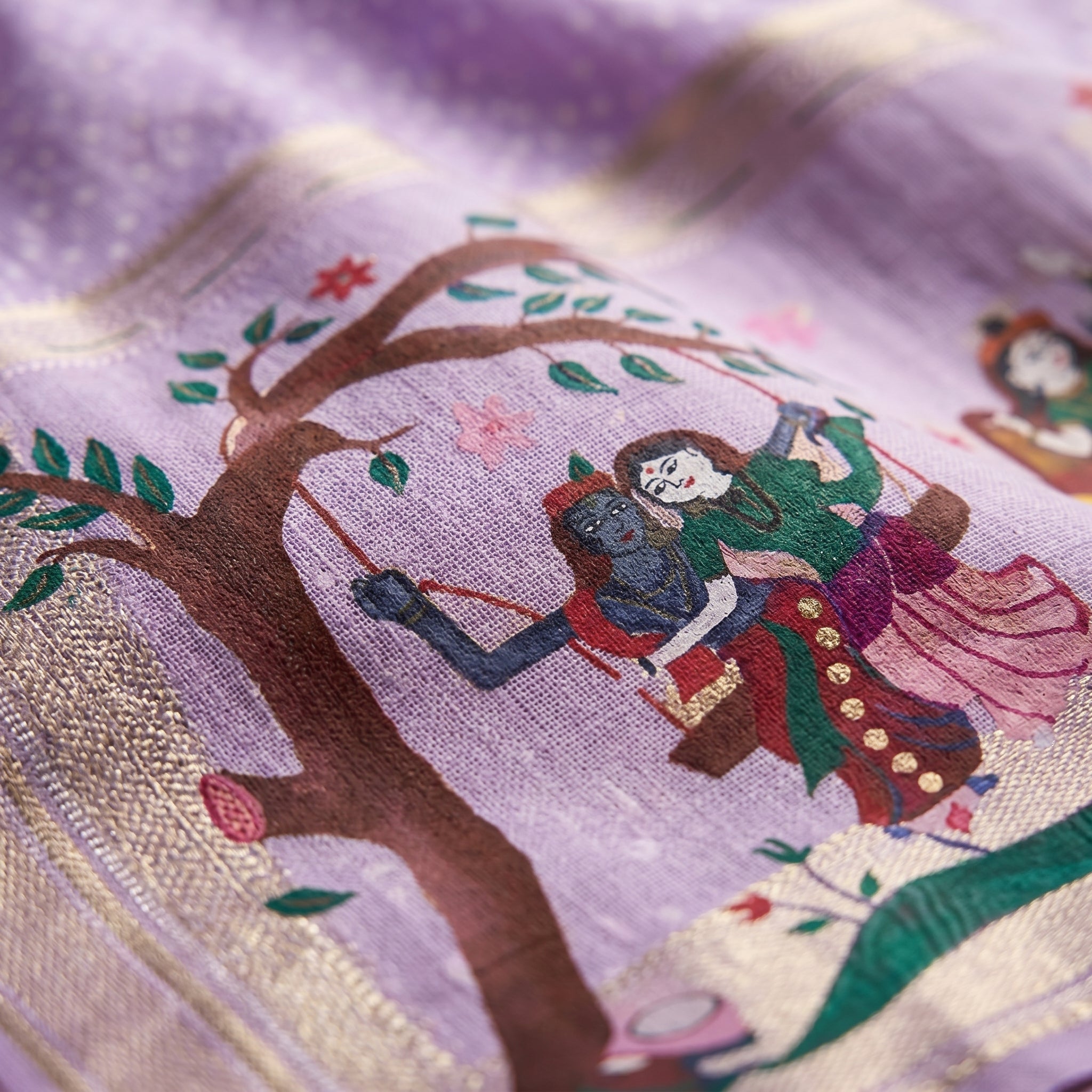 Bandhej Paithani (B) Ready To Wear Pocket Saree