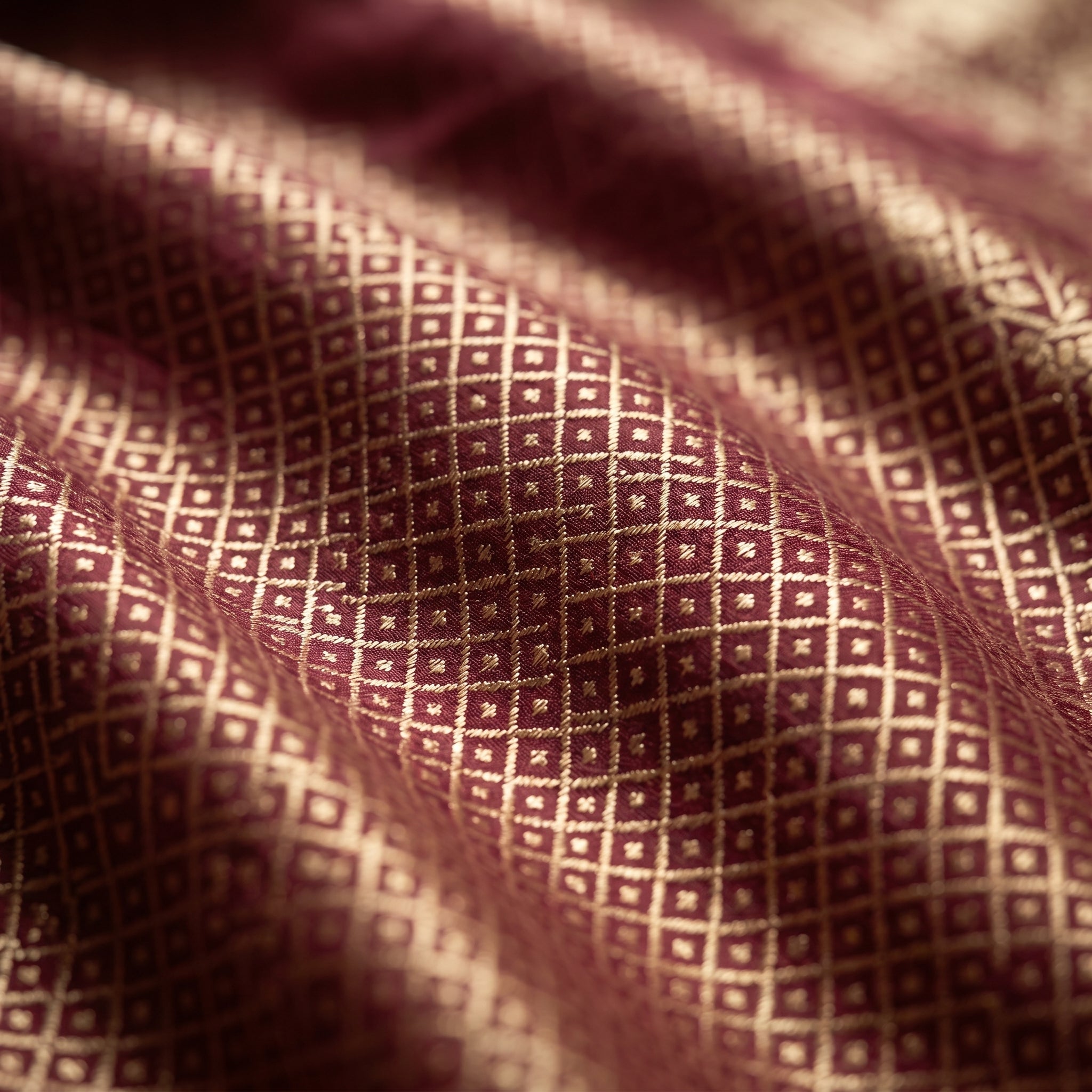 Royal Onyx Silk (Maroon) Ready To Wear Pocket Saree
