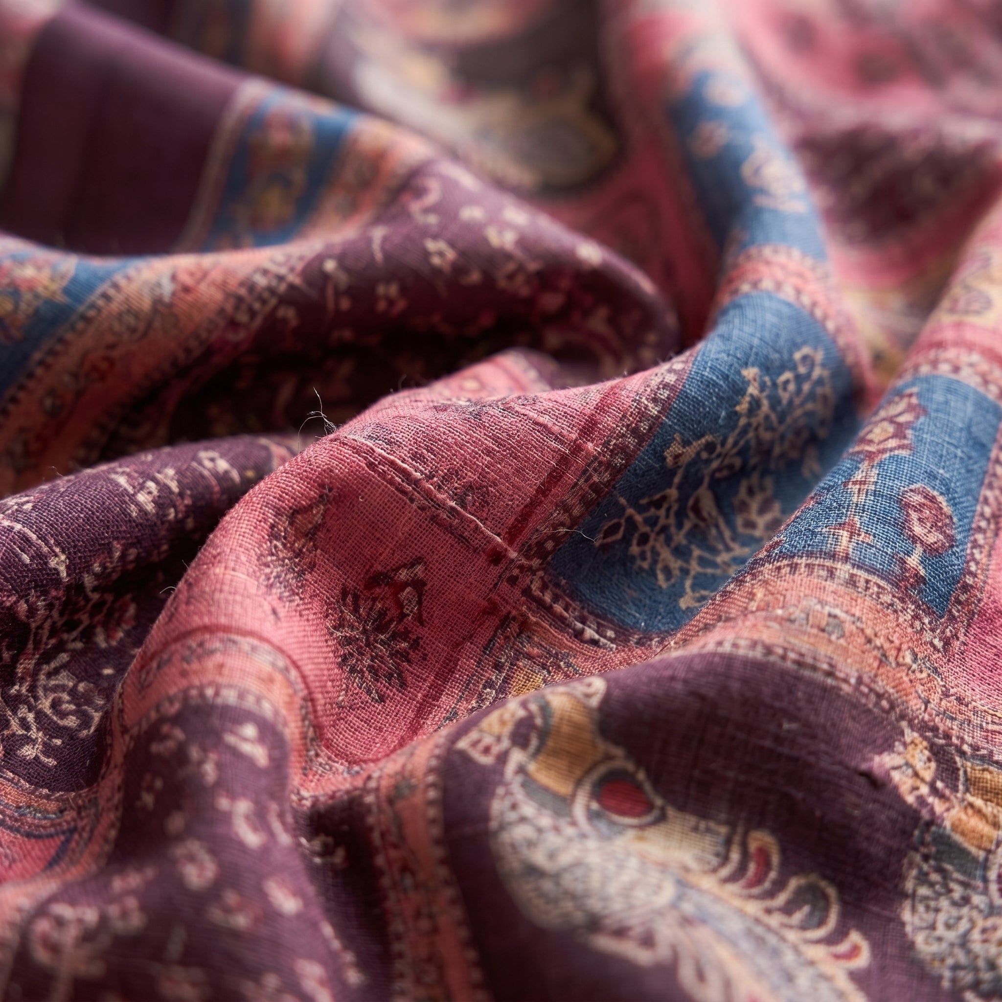 Cotton Kalamkari (F) Ready To Wear Pocket Saree
