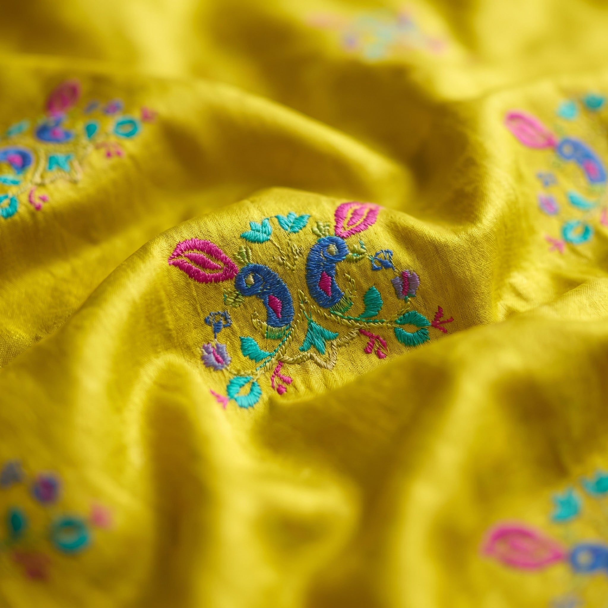 Anand Arpan Powerloom Paithani Silk (G) Ready To Wear Pocket Saree