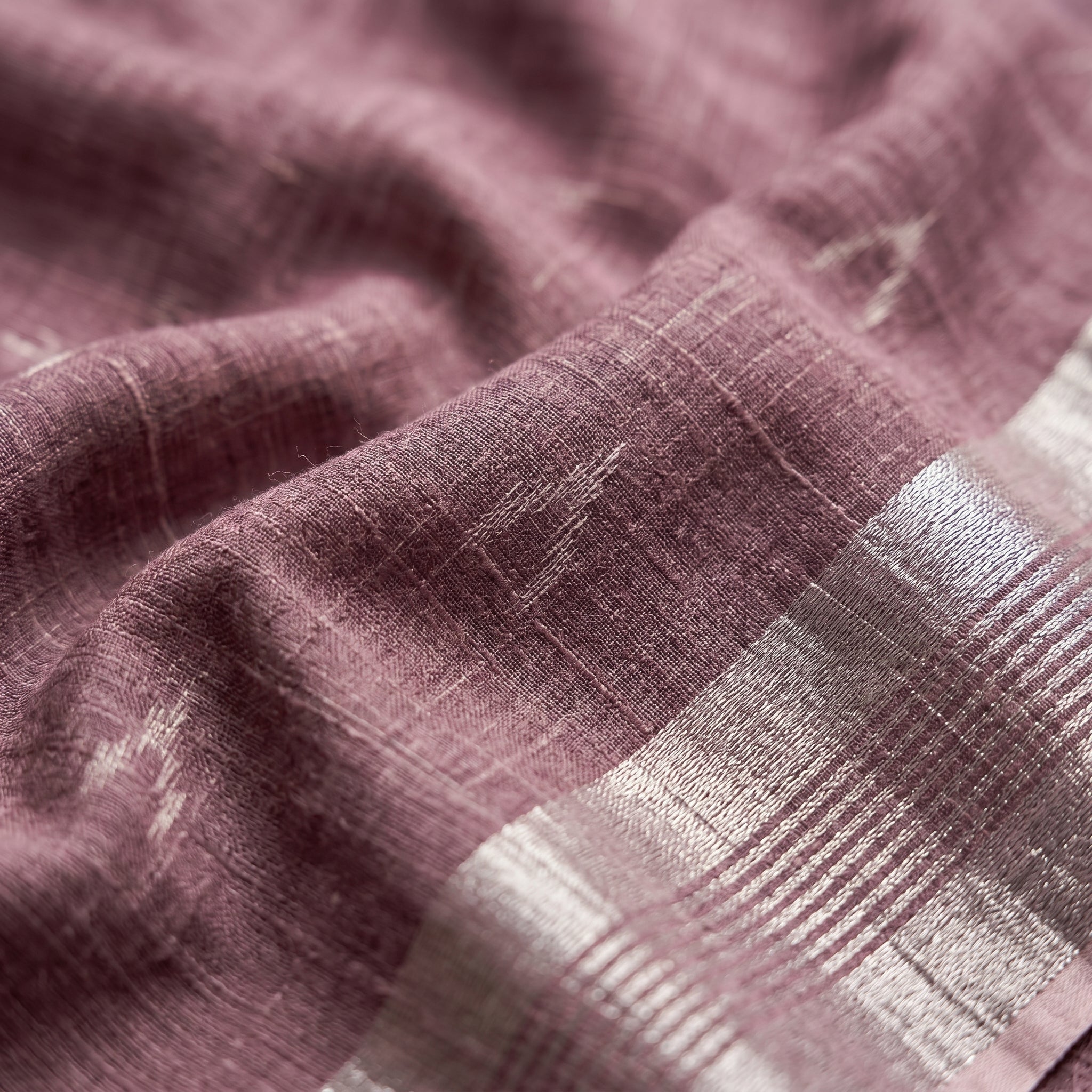 Drapedew Linen Cotton (F) Ready To Wear Pocket Saree