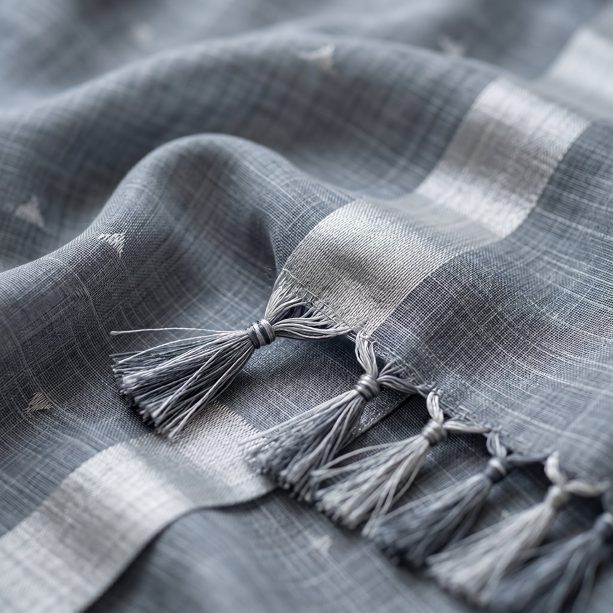 Drapedew Linen Cotton (D) Ready To Wear Pocket Saree