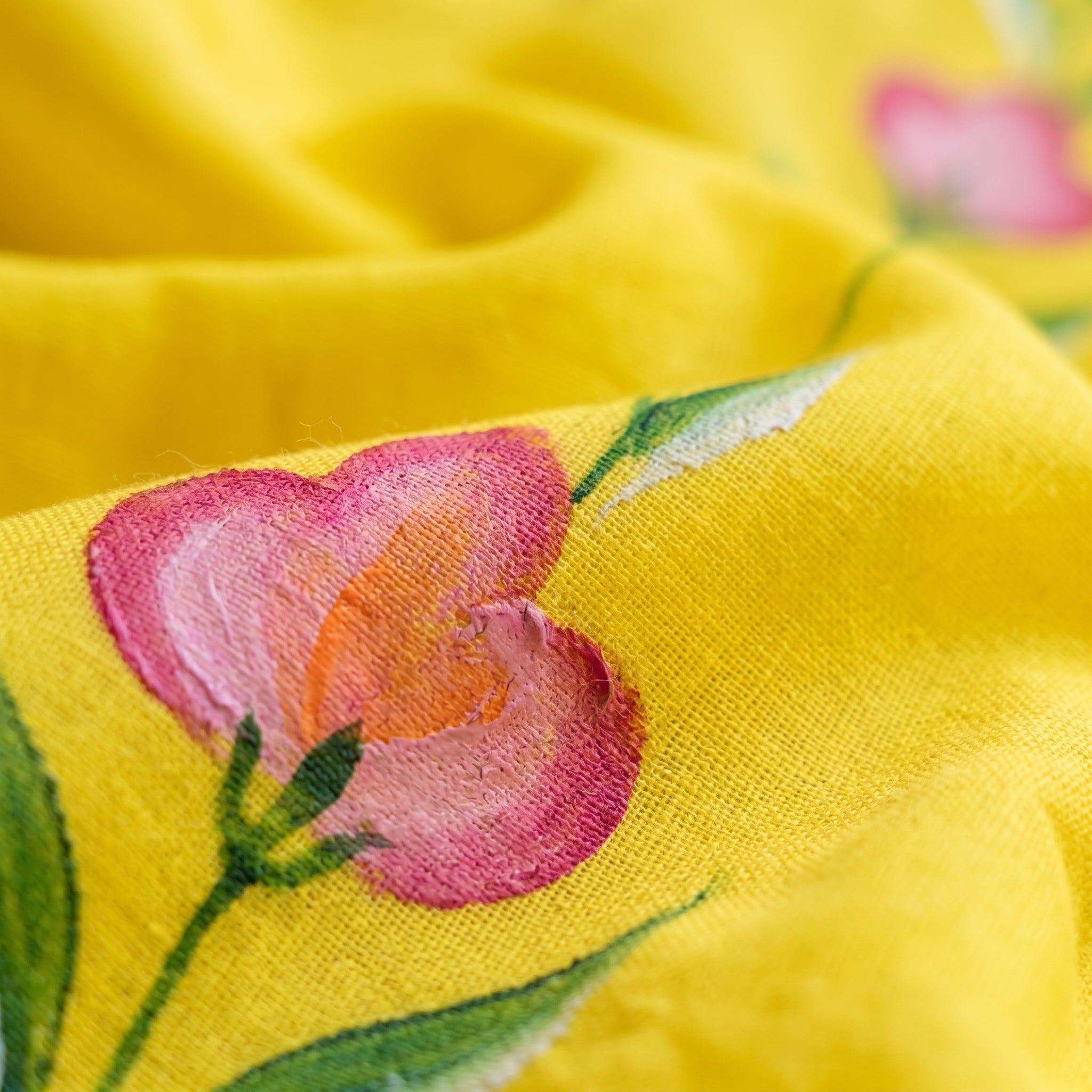 Floral drift Mul Cotton (F) Ready To Wear Pocket Saree