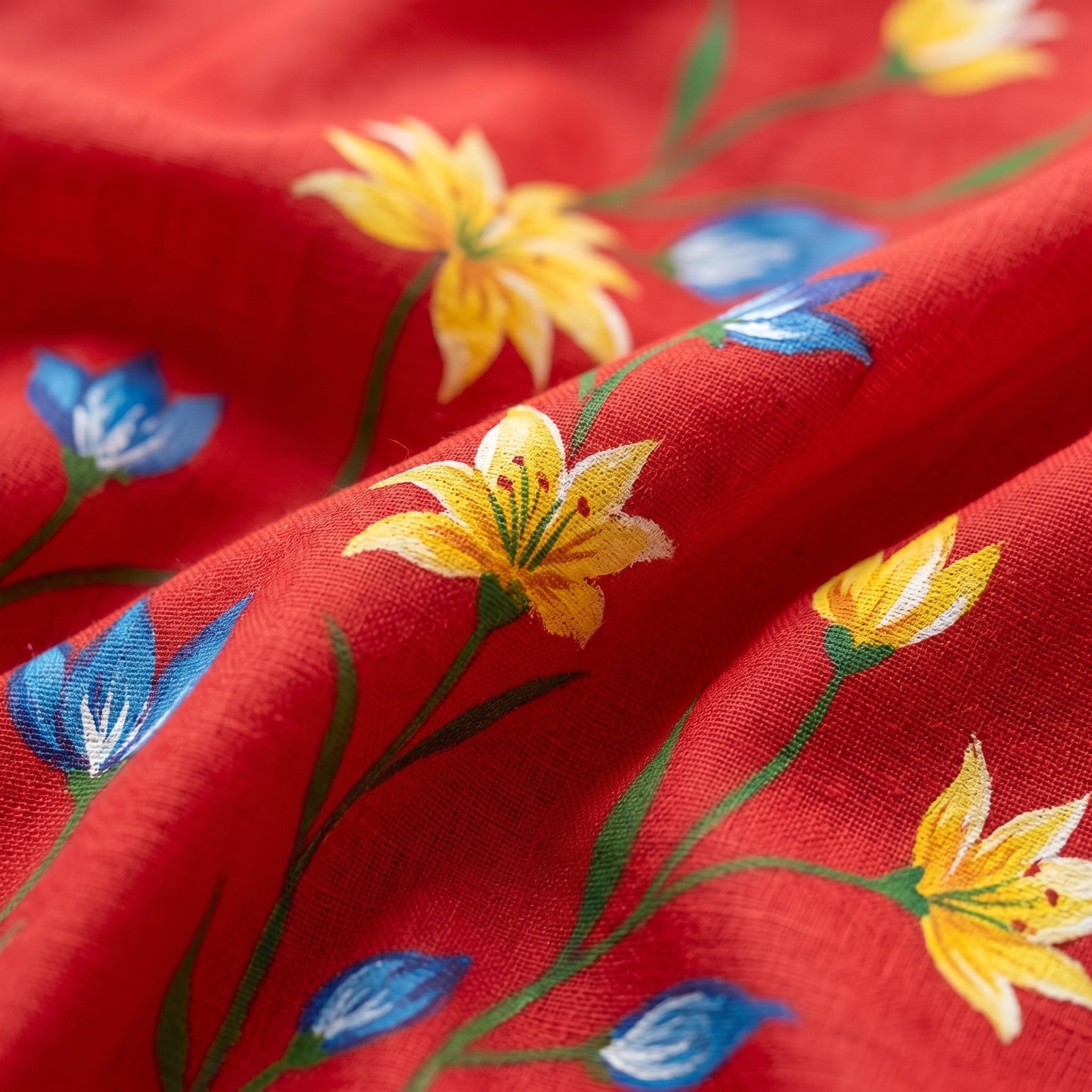 Floral Drift Mul Cotton (G) Ready To Wear Pocket Saree