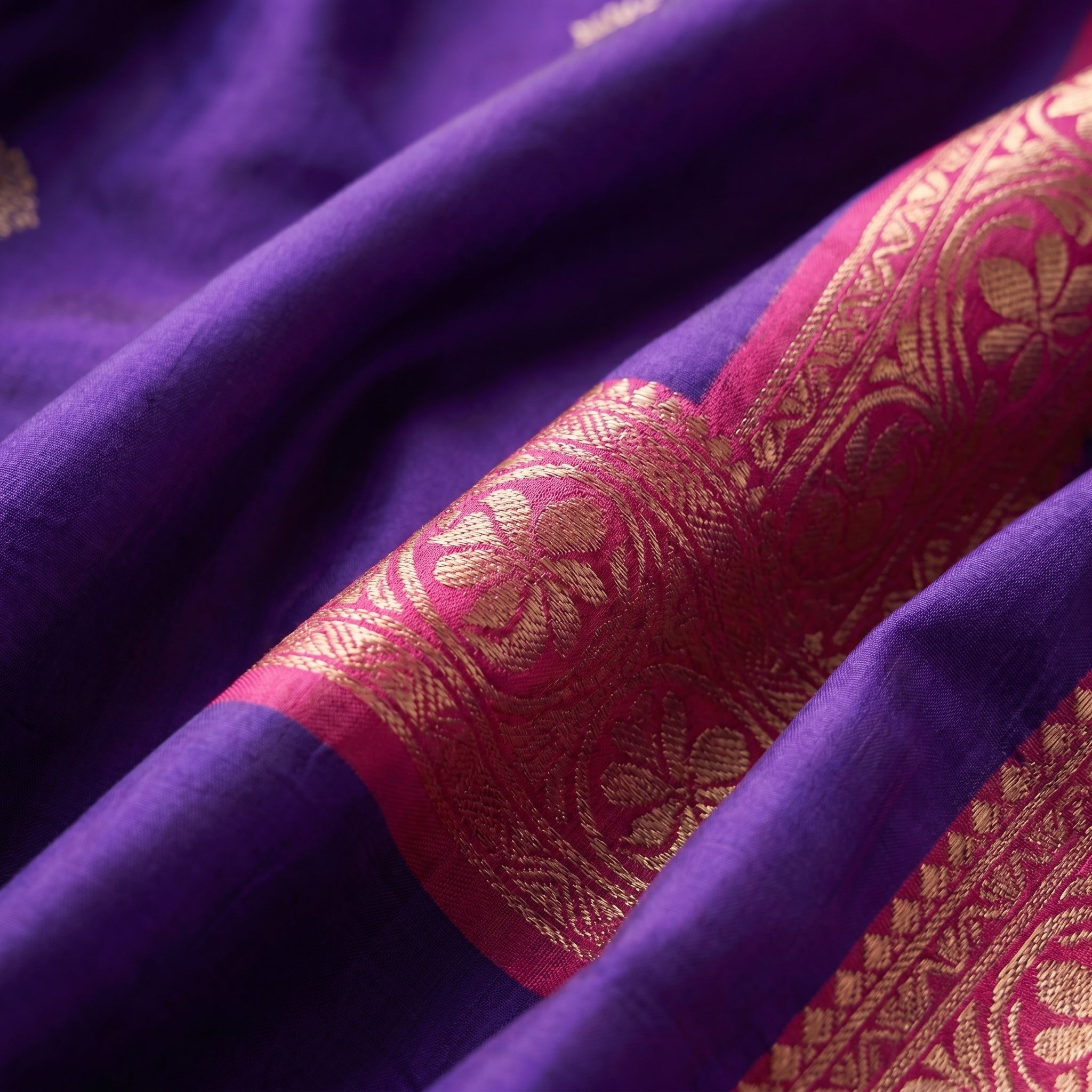 Duvarna – Dual Tone Silk Ready-to-Wear Pocket Saree