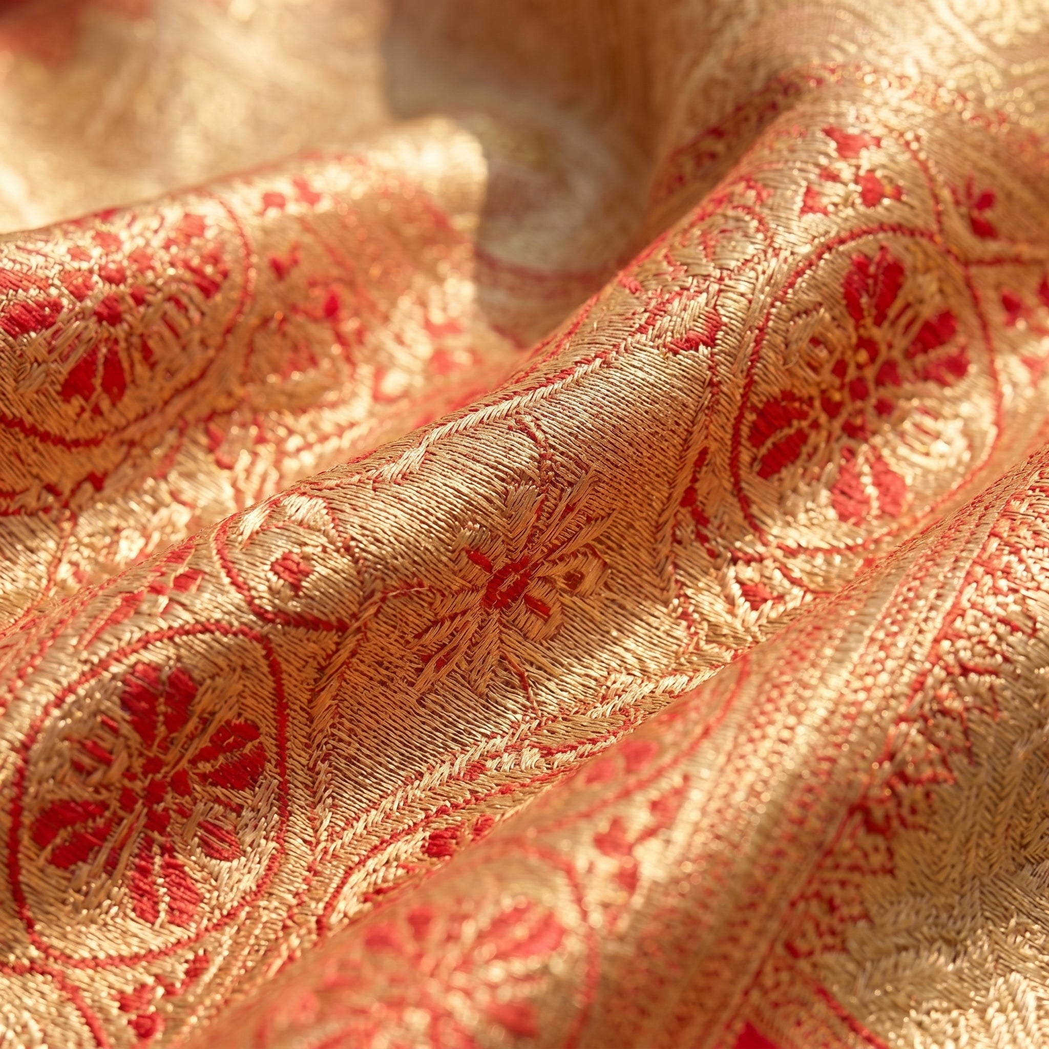 Subtle Splendor Banarasi Silk Ready To Wear Pocket Saree