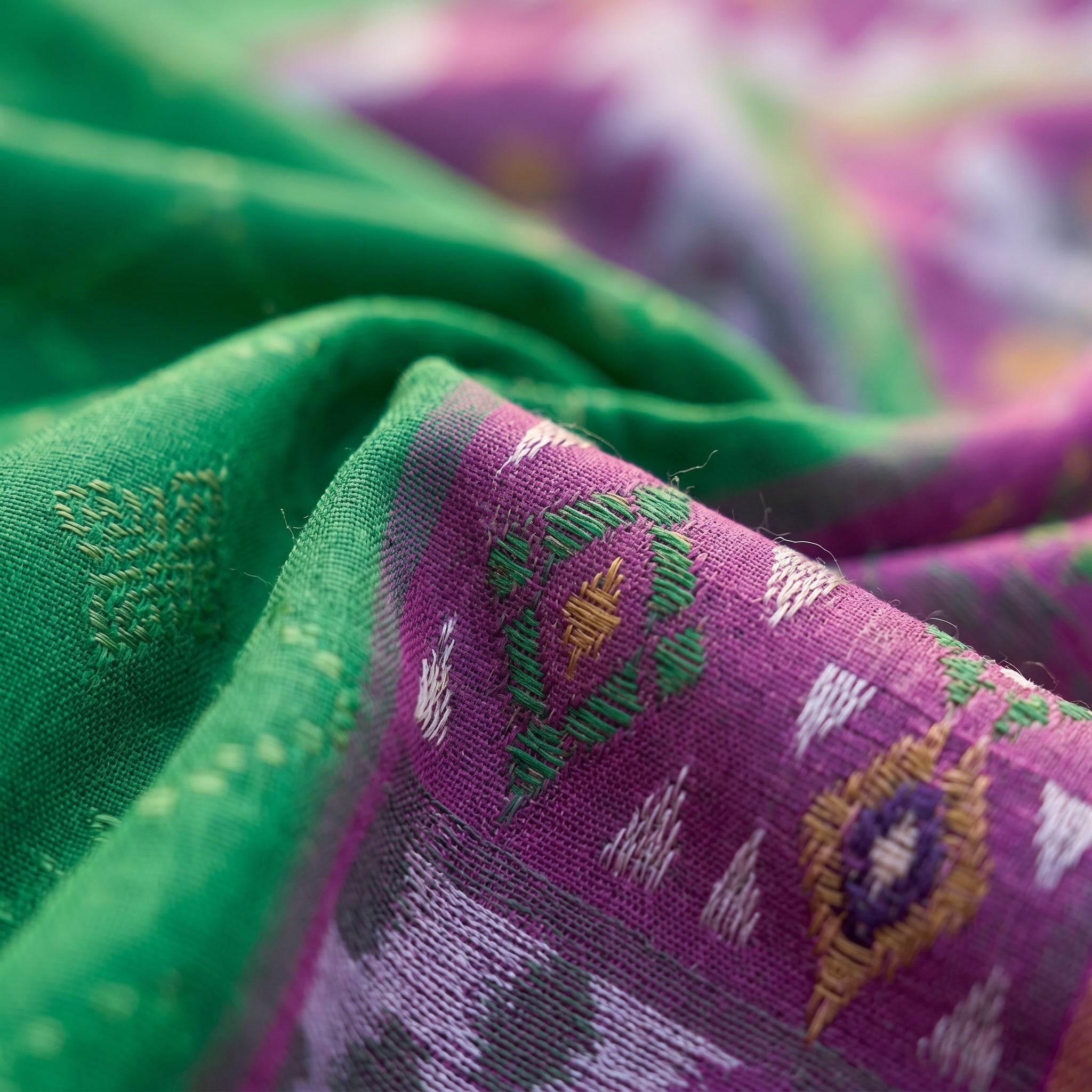 PixelLoom Silk (F) Ready To Wear Pocket Saree