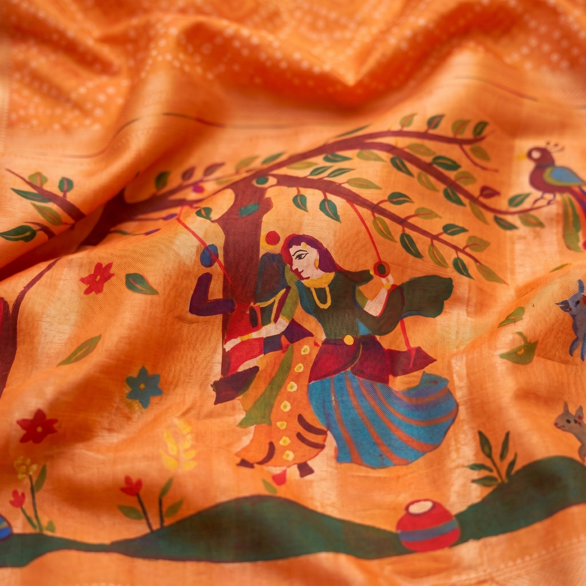 Bandhej Paithani (D) Ready To Wear Pocket Saree