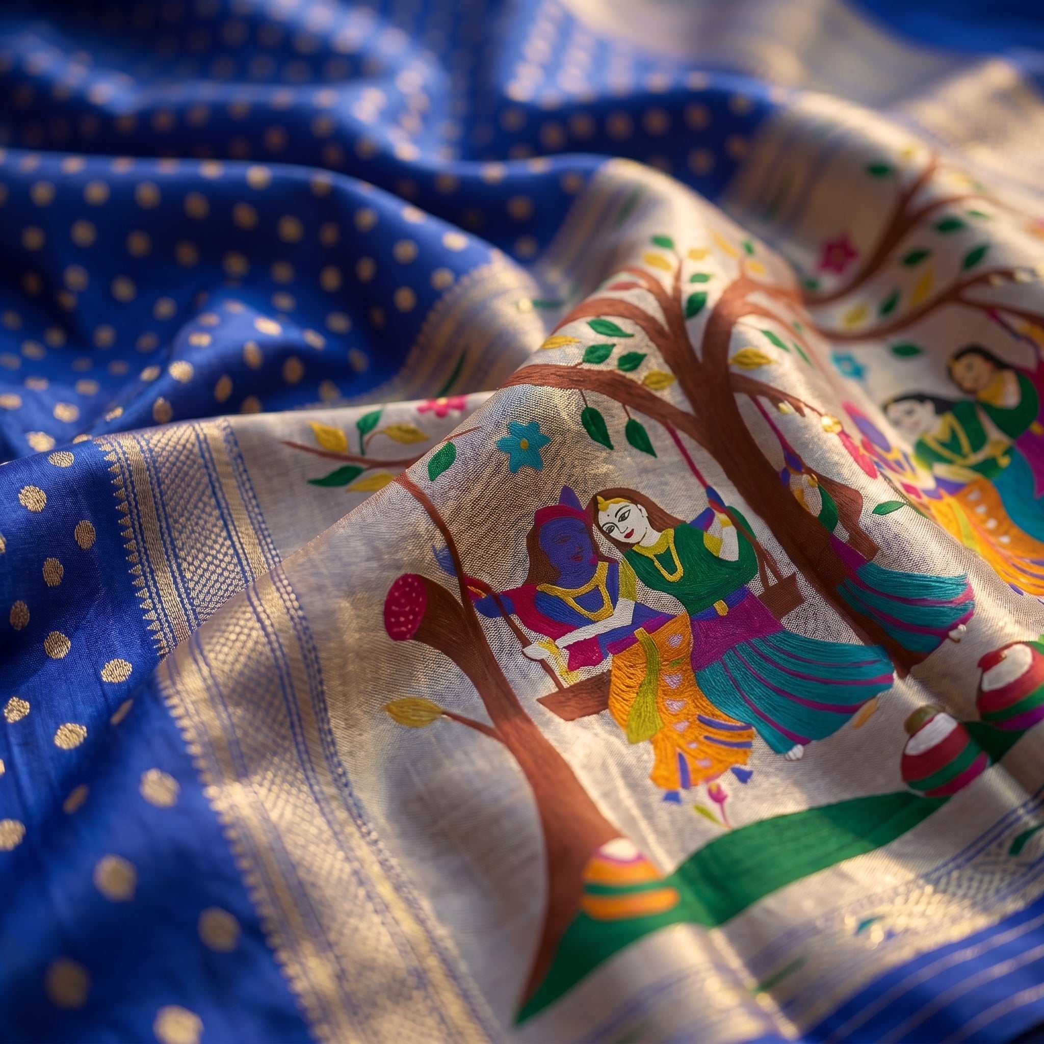 Bandhej Paithani (E) Ready To Wear Pocket Saree