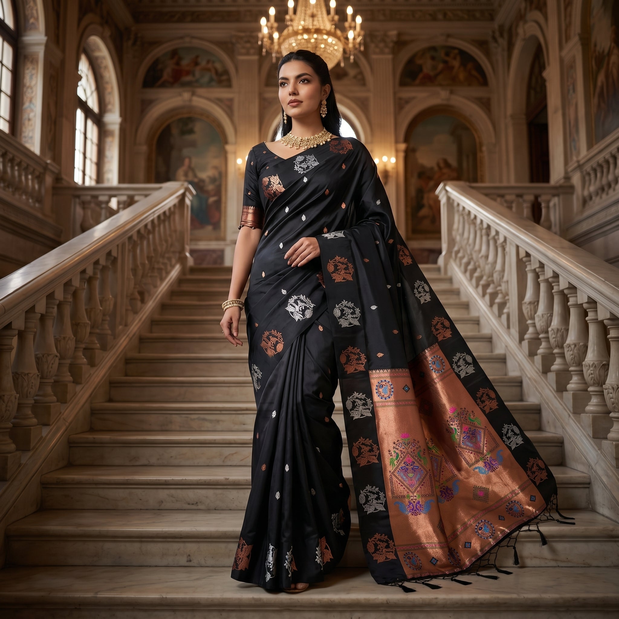 Utsav Aura (A) Ready To Wear Pocket Saree