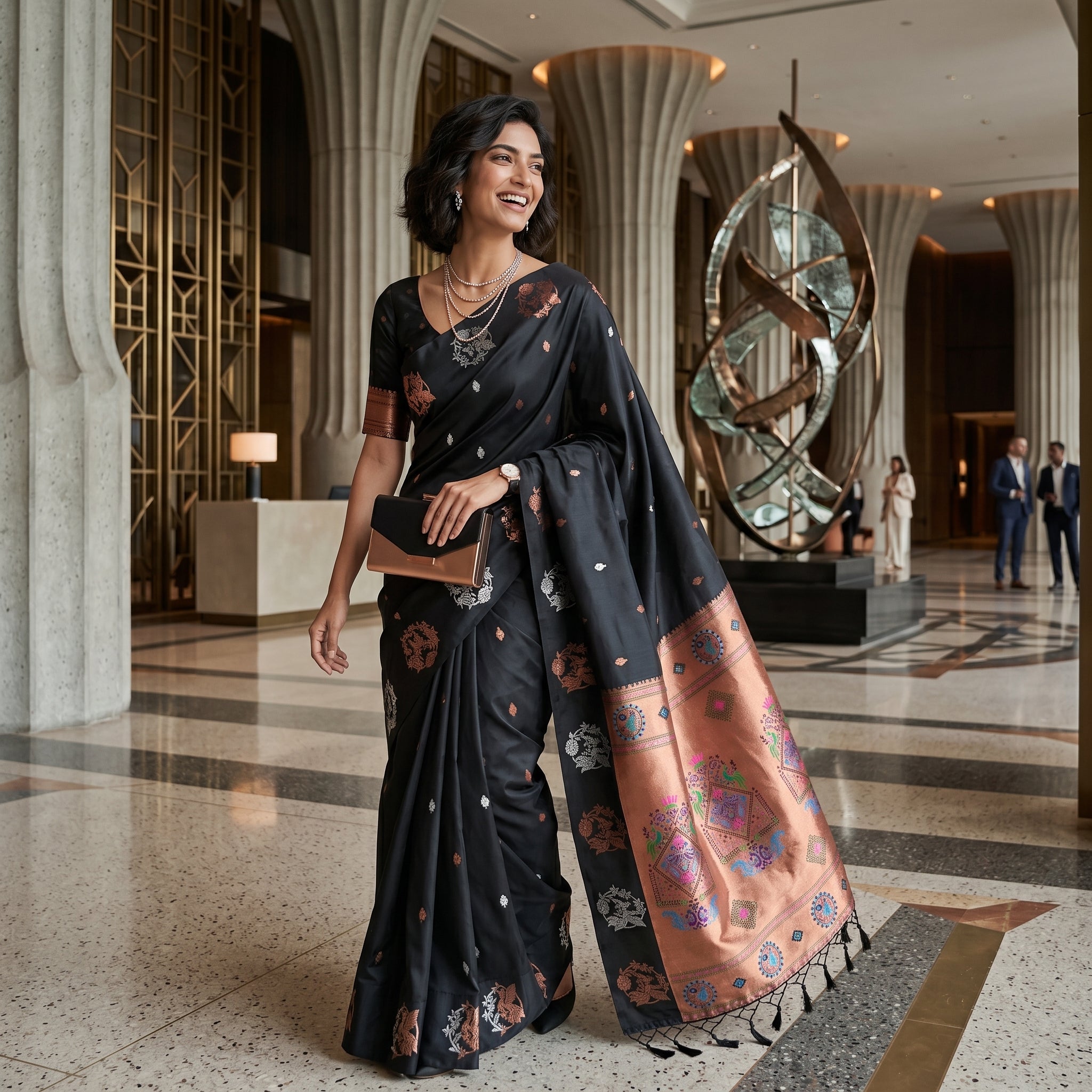 Utsav Aura (A) Ready To Wear Pocket Saree