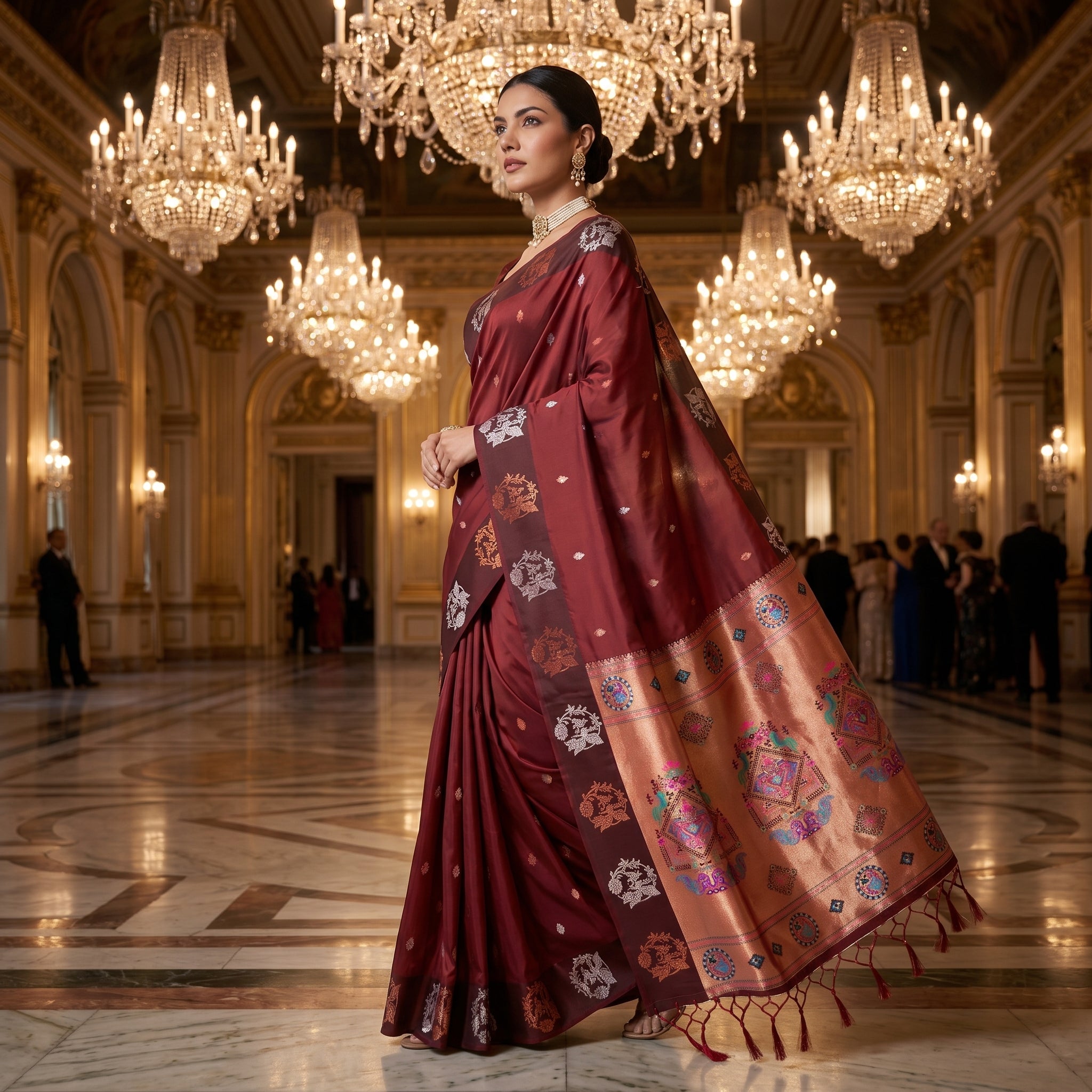 Utsav Aura (C) Ready To Wear Pocket Saree