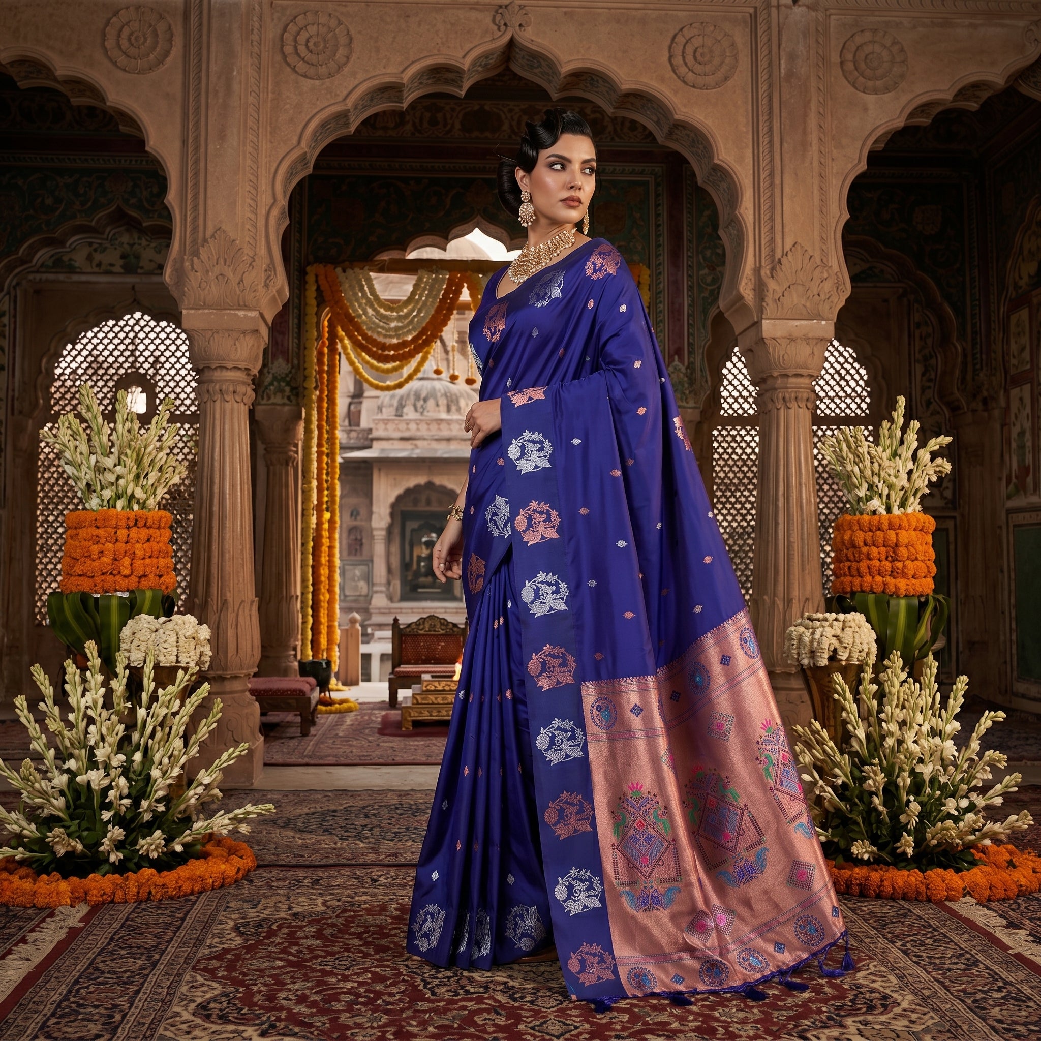 Utsav Aura (D) Ready To Wear Pocket Saree
