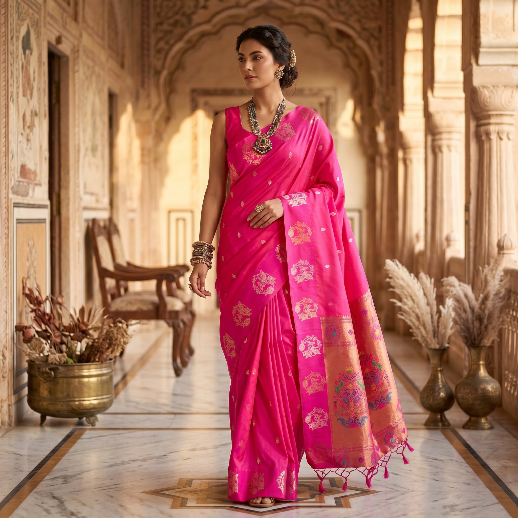 Utsav Aura (E) Ready To Wear Pocket Saree