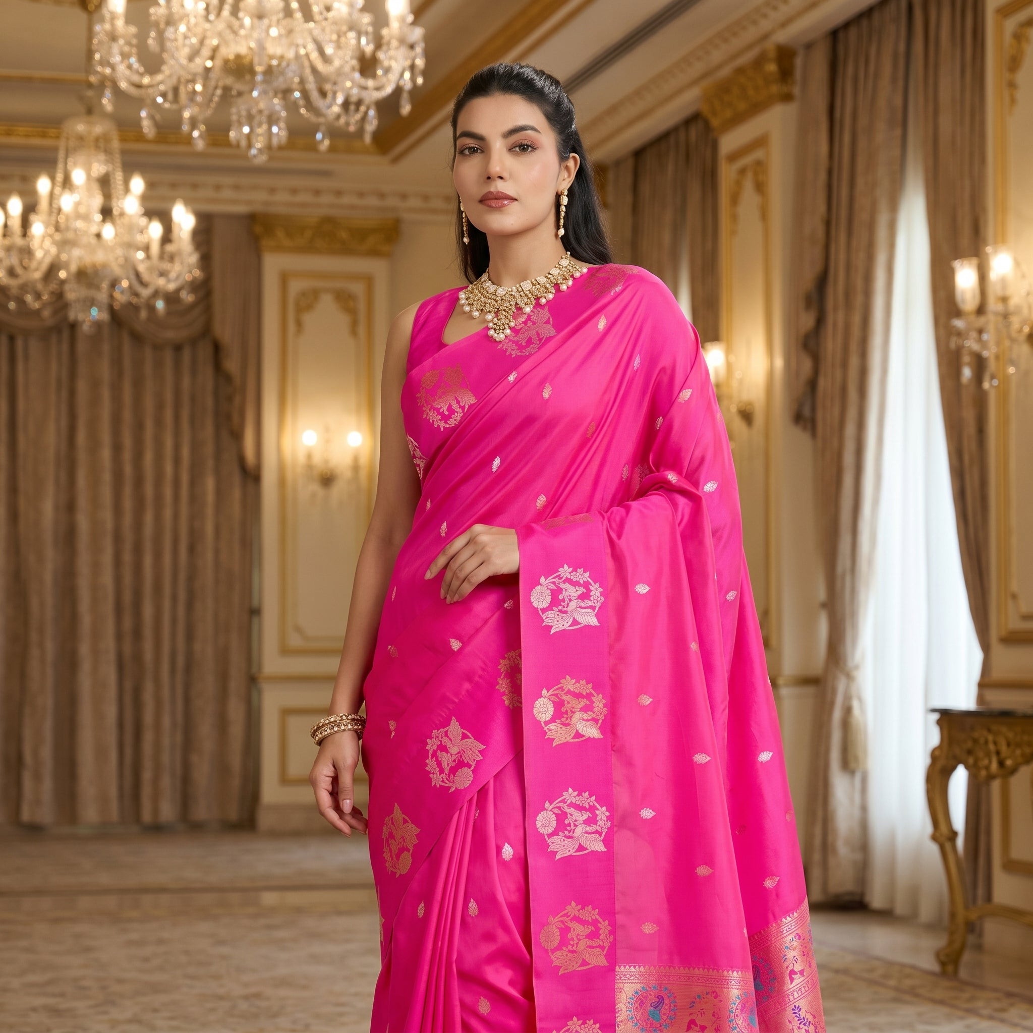 Utsav Aura (E) Ready To Wear Pocket Saree