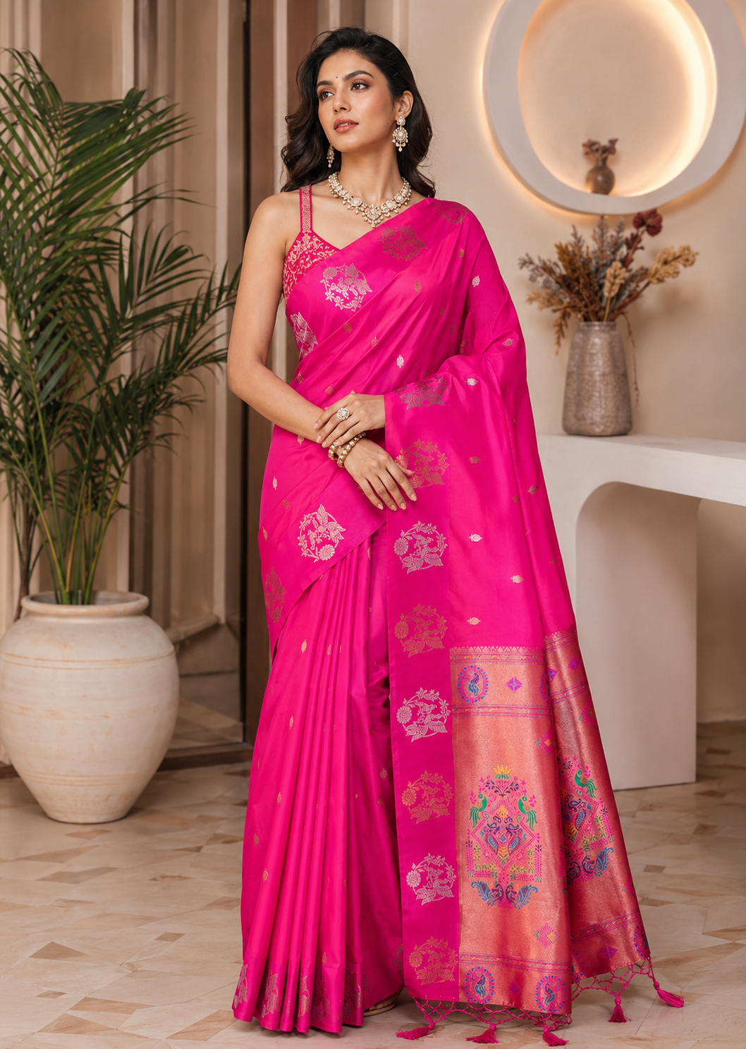 Utsav Aura (E) Ready To Wear Pocket Saree