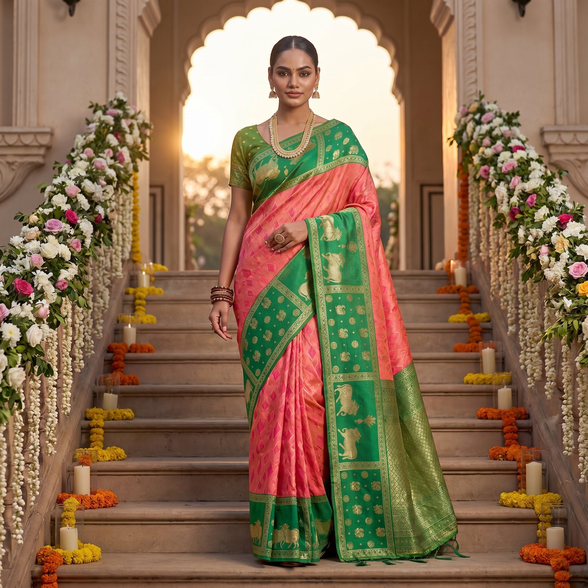 Lyla Silk (C) Ready To Wear Pocket Saree