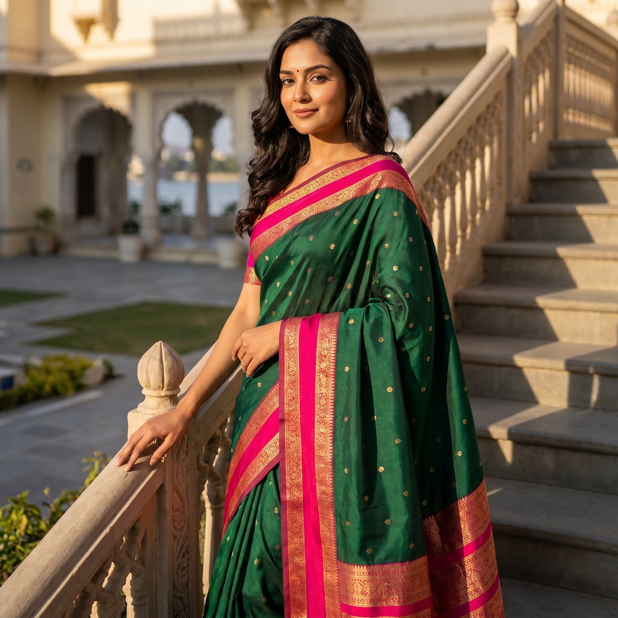 Solin Silk (D) Ready To Wear Pocket Saree