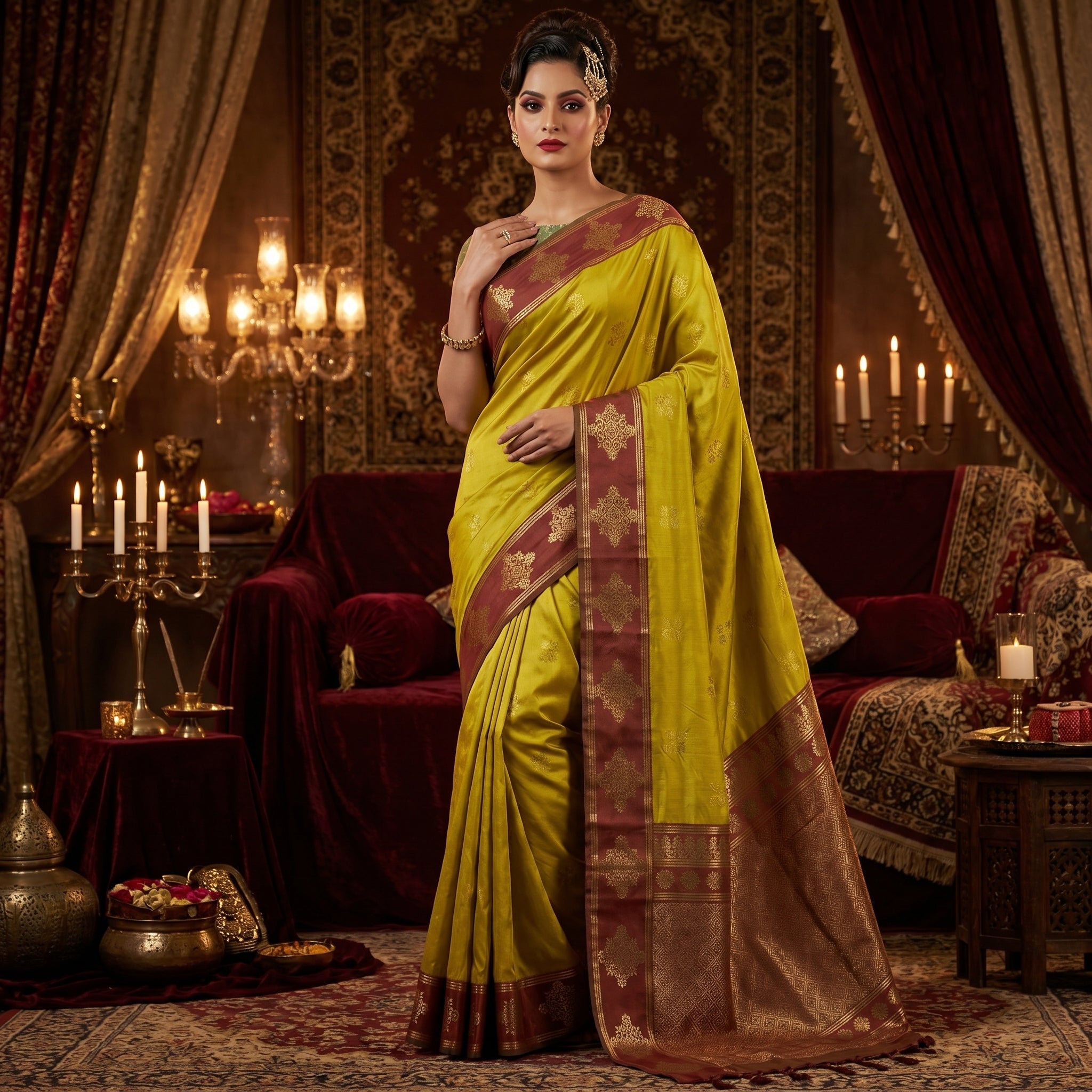 Lavanya Silk (D) Ready To Wear Pocket Saree
