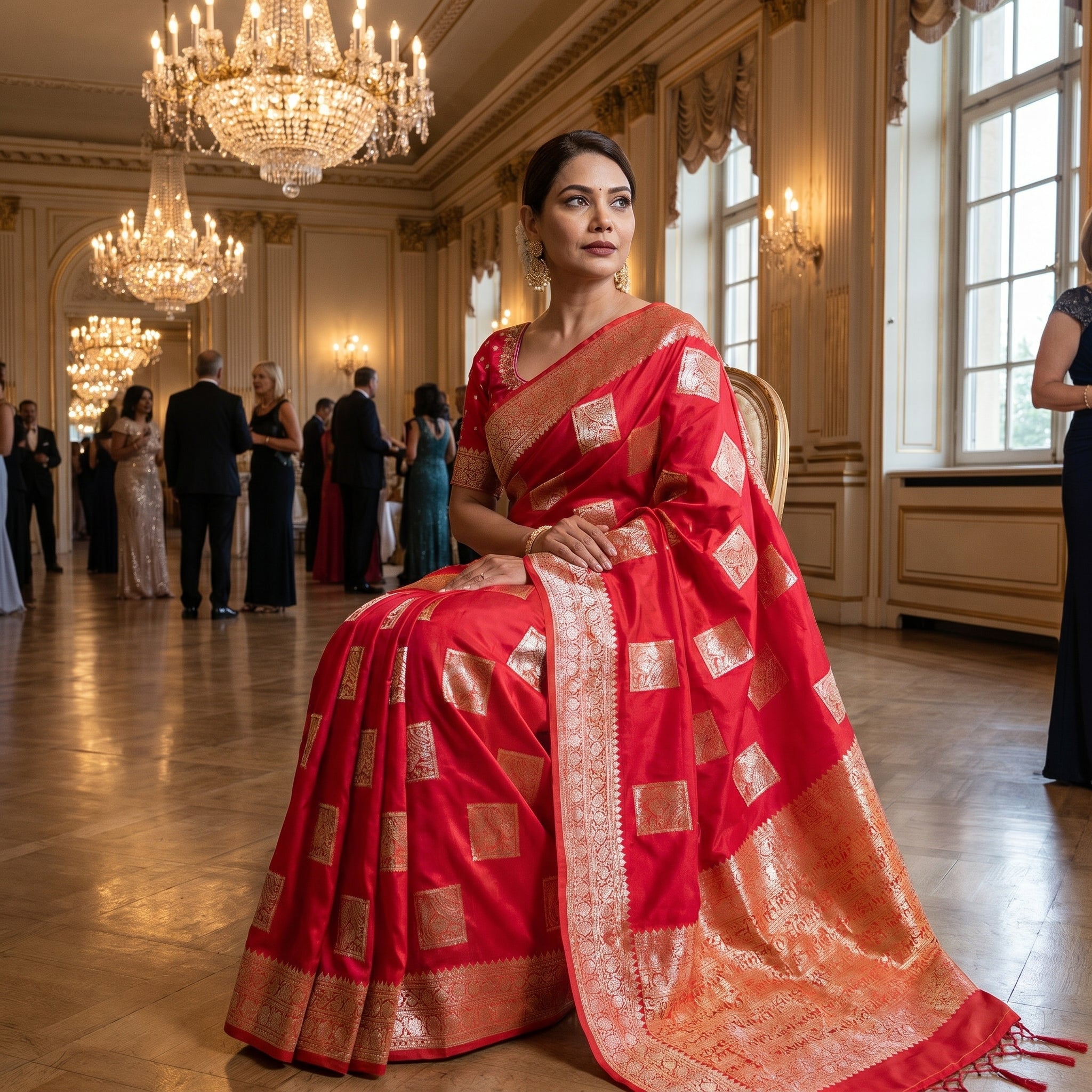 Ruhani Silk (C) Ready To Wear Pocket saree