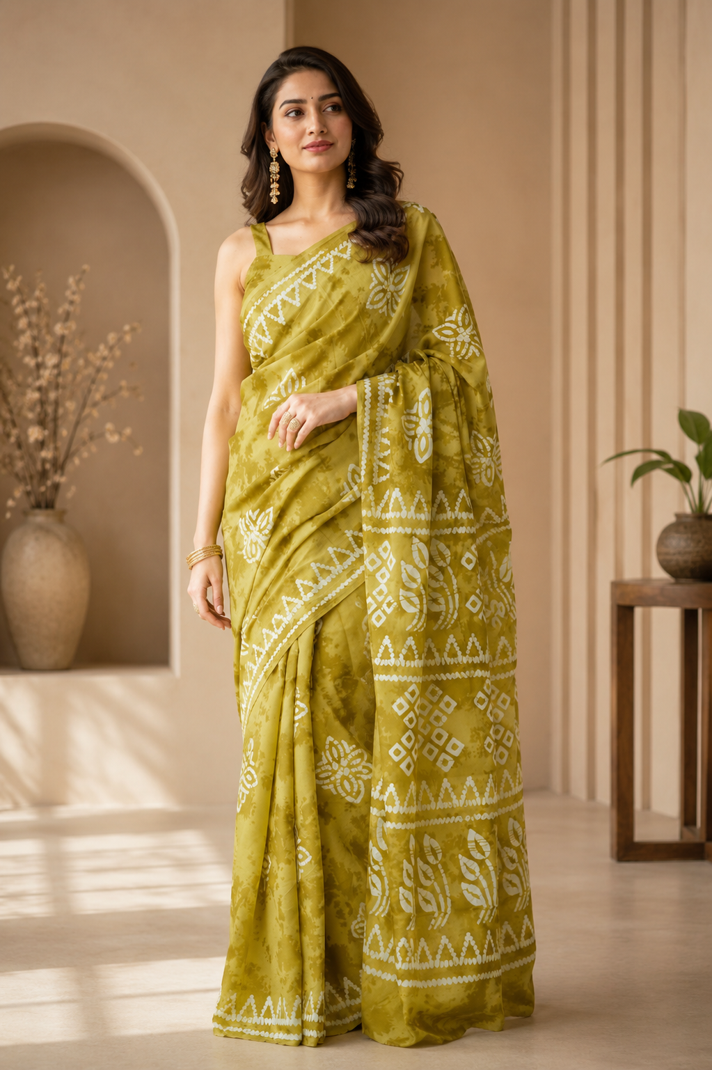 Barecotton Ready To Wear Pocket Saree