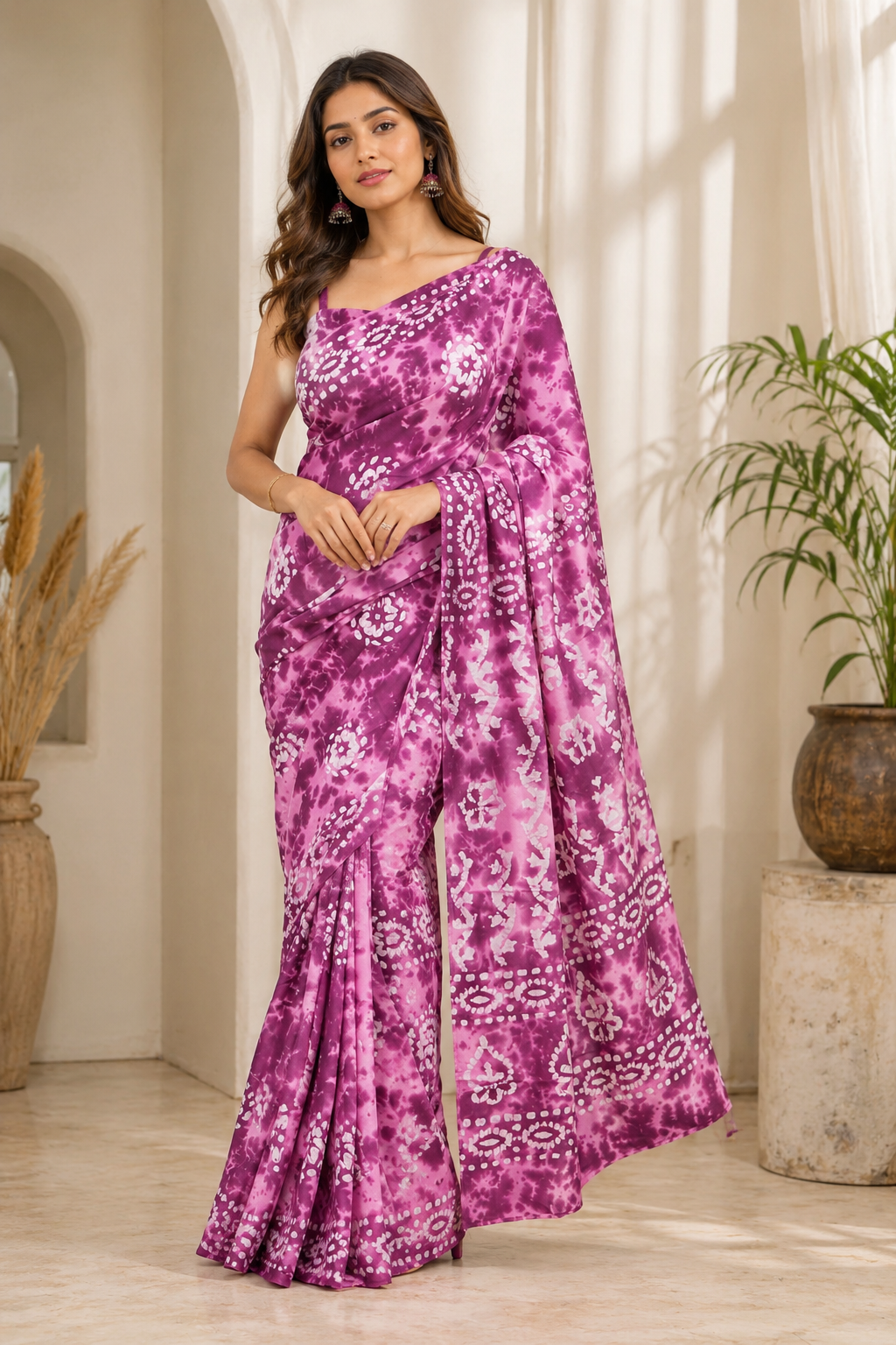 The Cotton Hour Ready To Wear Pocket Saree