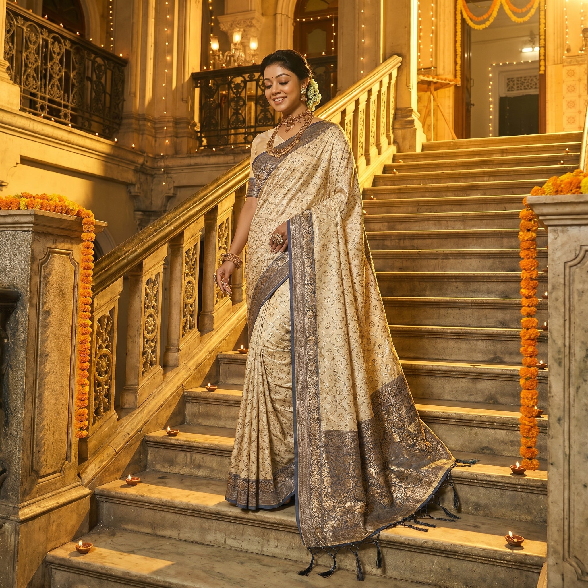 Royal Drape Silk (B) Ready To Wear Pocket Saree