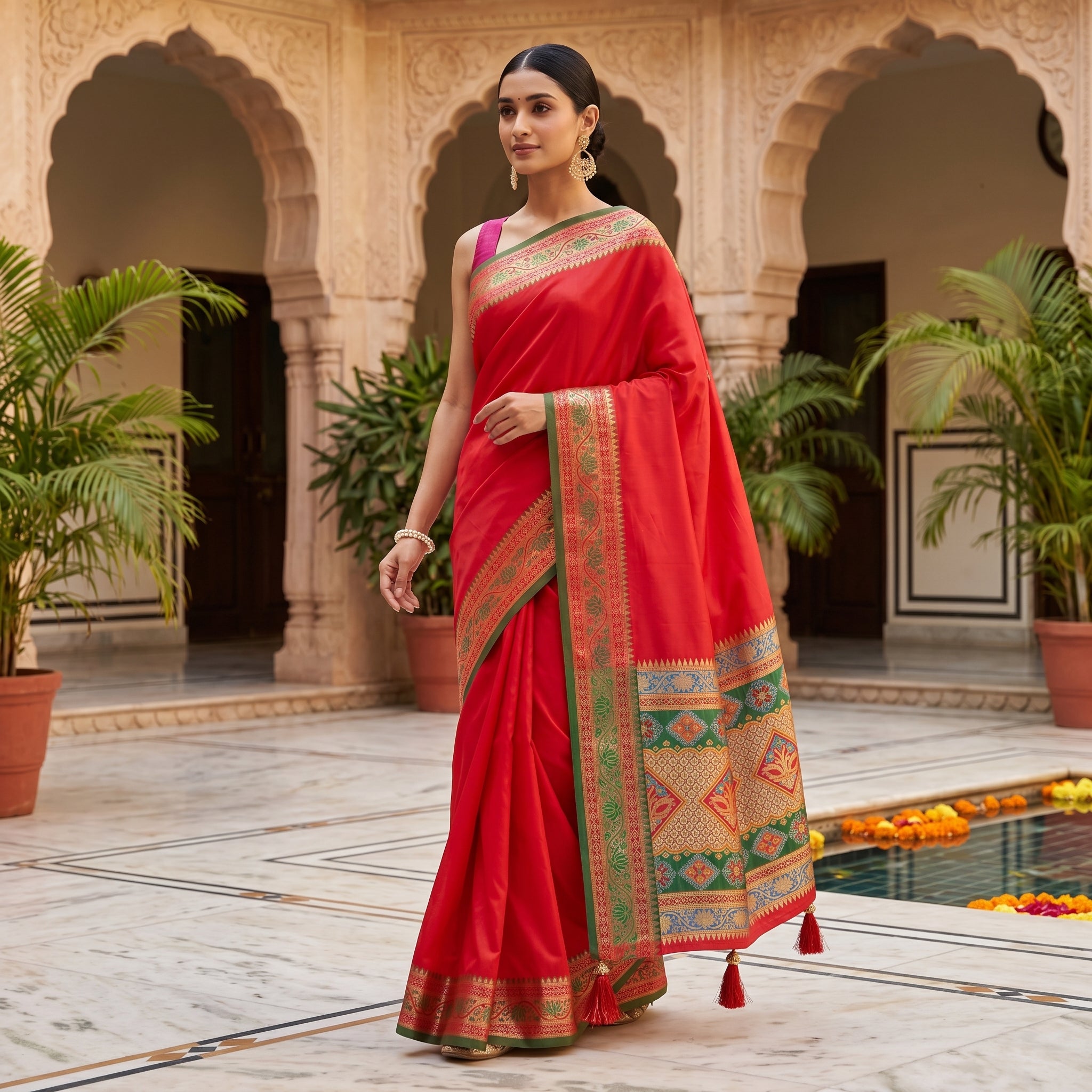 Festival Of Drapes Ready To Wear Pocket Saree