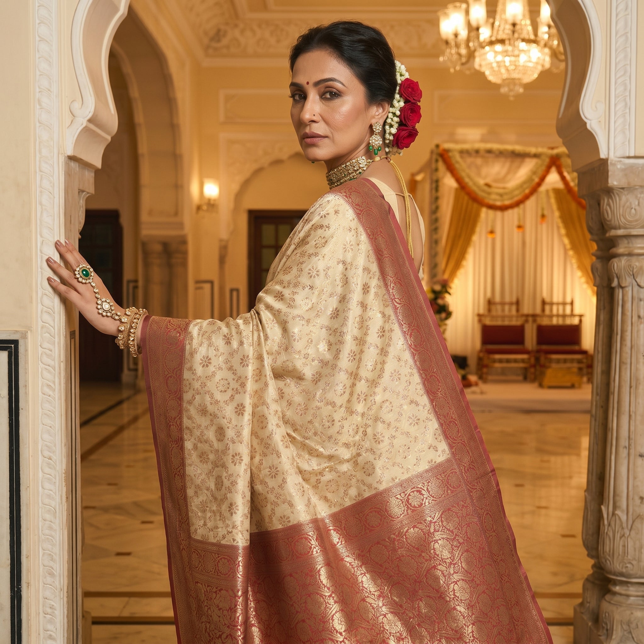 Royal Drape Silk (A) Ready To Wear Pocket Saree
