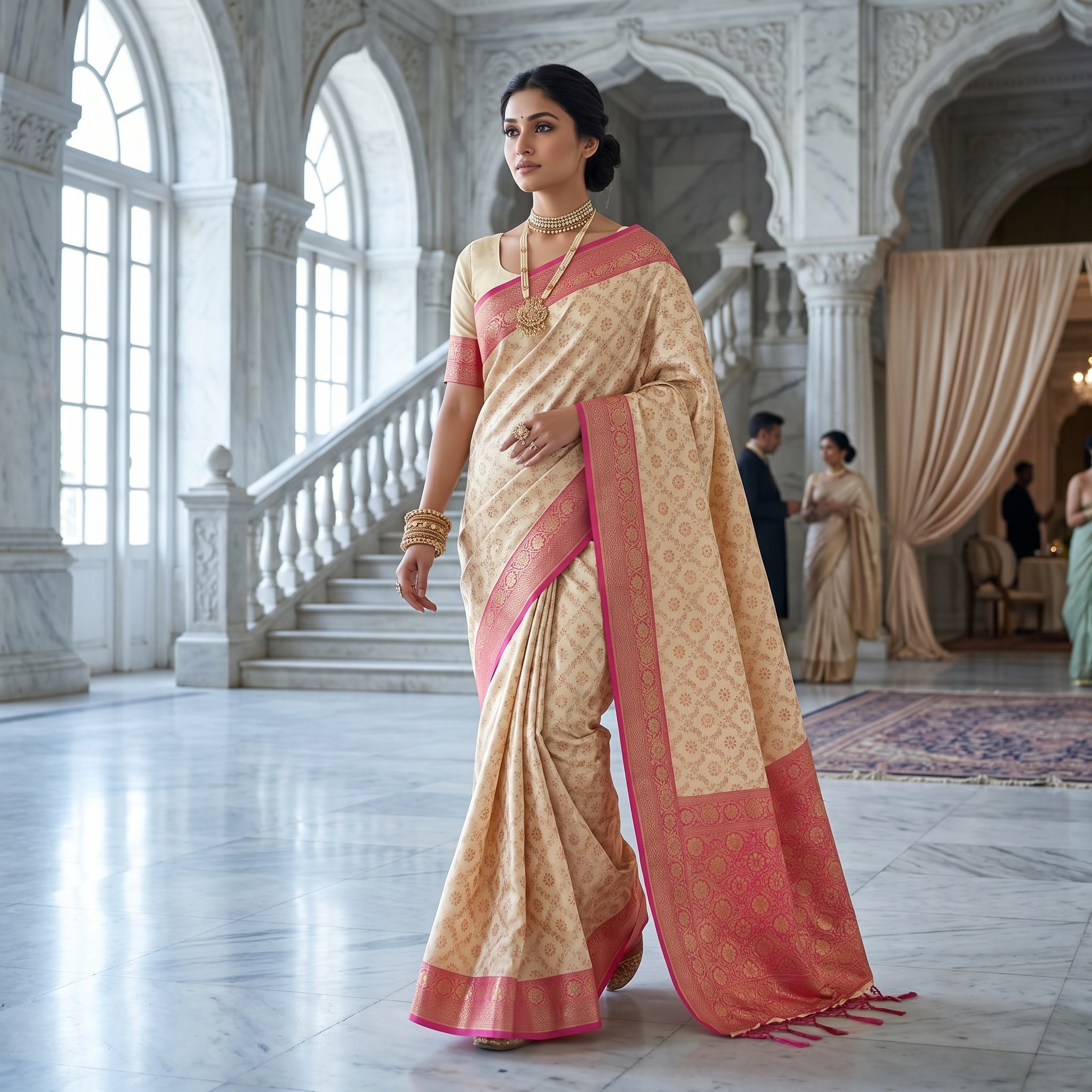 Royal Drape Silk (C) Ready To Wear Pocket Saree