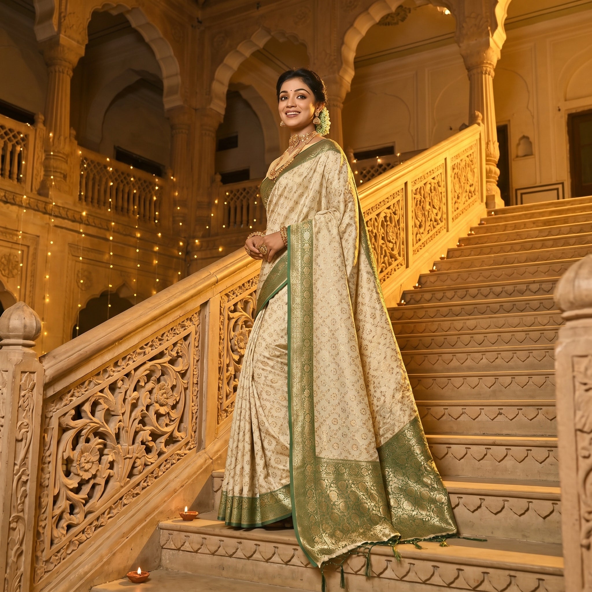 Royal Drape Silk (F) Ready To Wear Pocket Saree