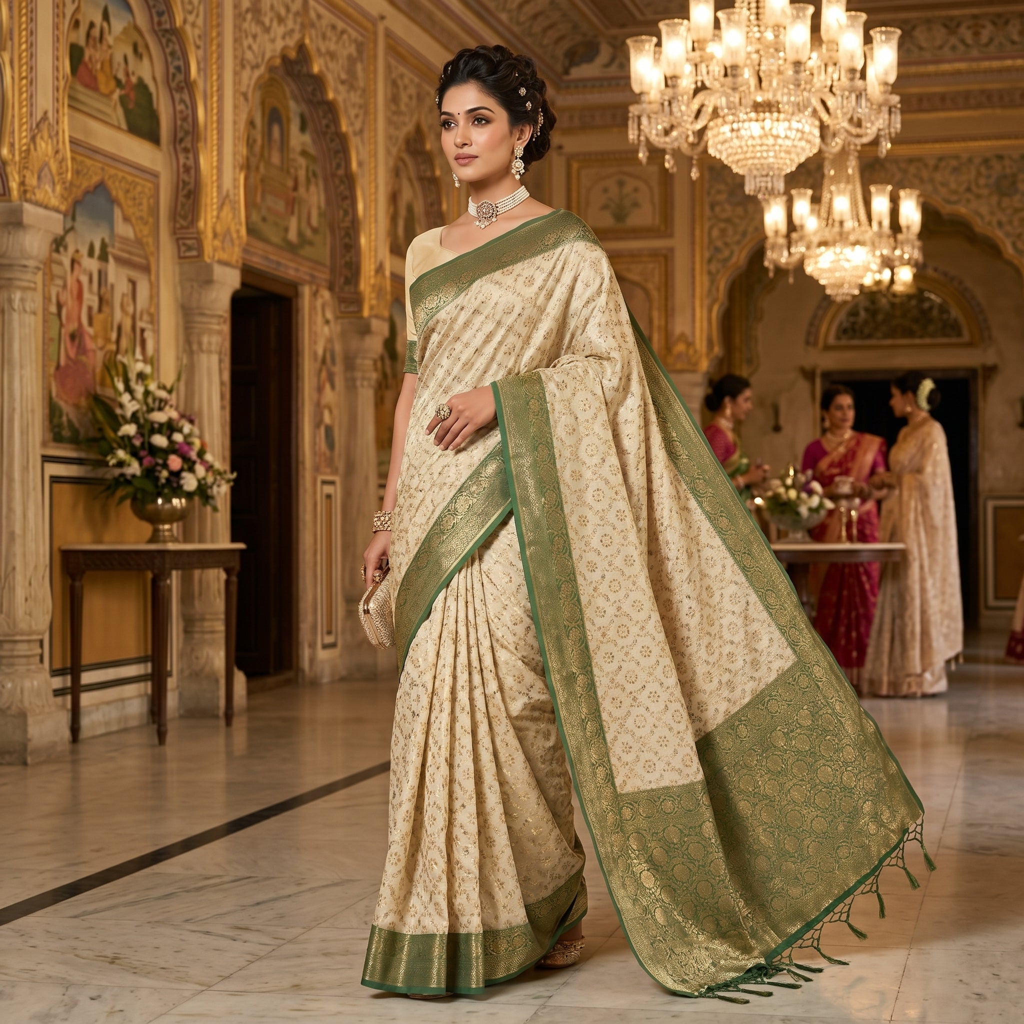Royal Drape Silk (F) Ready To Wear Pocket Saree