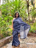 Earthsong Jaipuri Chanderi Silk Ready-to-wear Pocket Saree