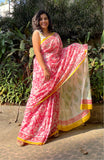 Blossom Blush Ready to wear pocket saree - Aseem Shakti