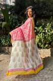 Blossom Blush Ready to wear pocket saree - Aseem Shakti