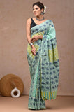 Leafy Ready-to-wear Pocket Saree