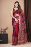 Kota Doria Ready-to-wear Pocket Saree