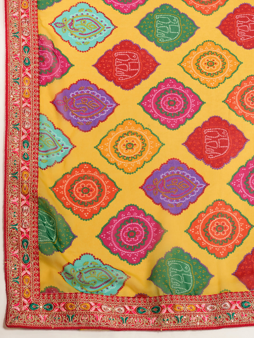 Rangrez Georgette Ready To Wear Pocket Saree